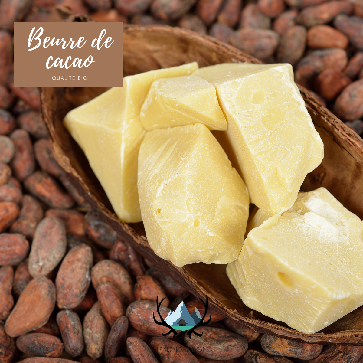 Beurre de cacao brut bio– Le Skàli de Khatone