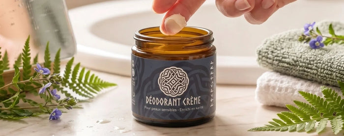 Un pots de déodorant solide