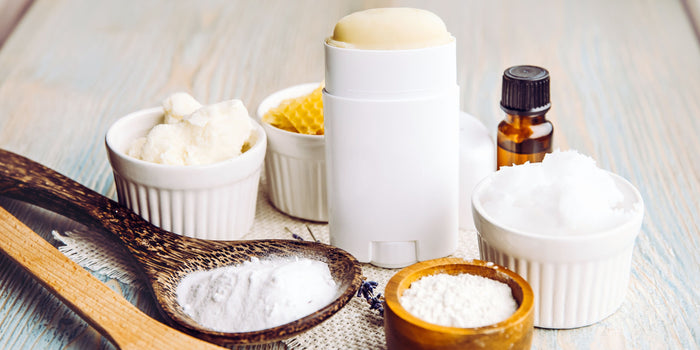 Des matières premières de déodorant naturel