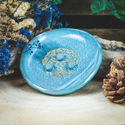 Portasapone in ceramica rosa pastello