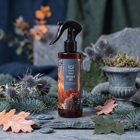 Douceur de Nótt - Brume textile parfumée à la Pêche blanche et au Musc