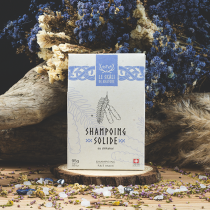 Shampoing solide au shikakaï