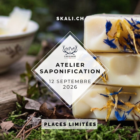 Atelier "saponification à Froid" du 12 Septembre 2026