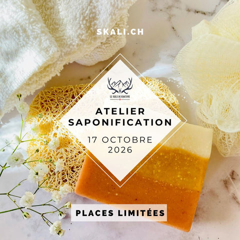 Atelier "saponification à Froid" du 17 octobre 2026