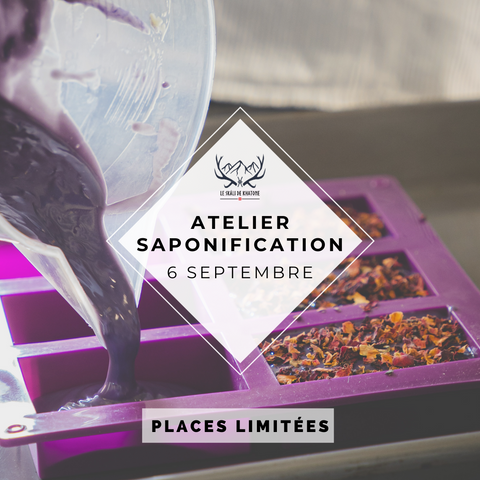 Atelier "saponification à Froid" du 6 Septembre 2025