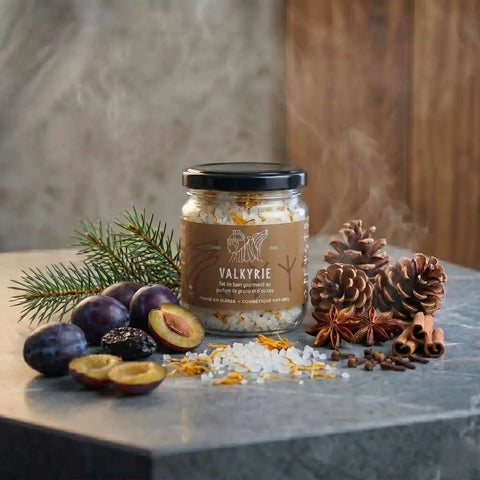 Sel de bain Valkyrie - fruité et épicé