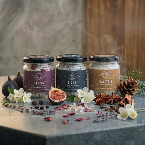 Sel de bain Valkyrie - fruité et épicé