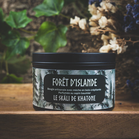 Bougie Parfumée - Forêt d'Islande