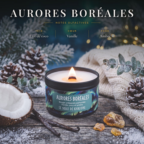 Bougie Parfumée - Aurores Boréales