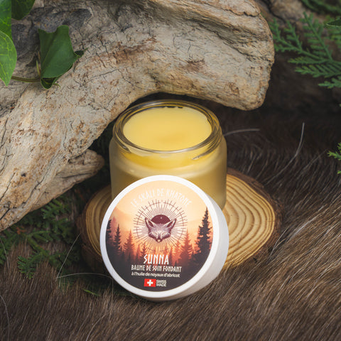 Sunna - Crema idratante da giorno con olio di albicocca ed estratto di foglie di vite