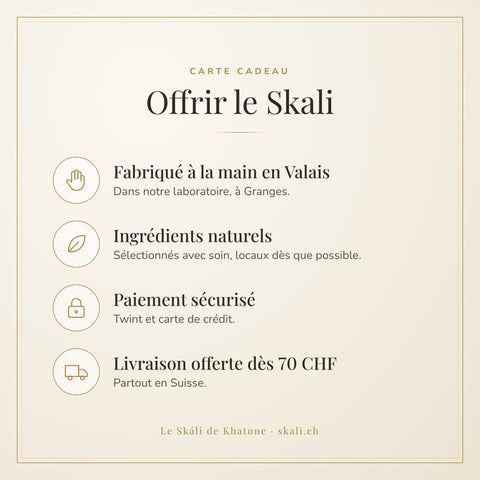 Carte cadeau Skali