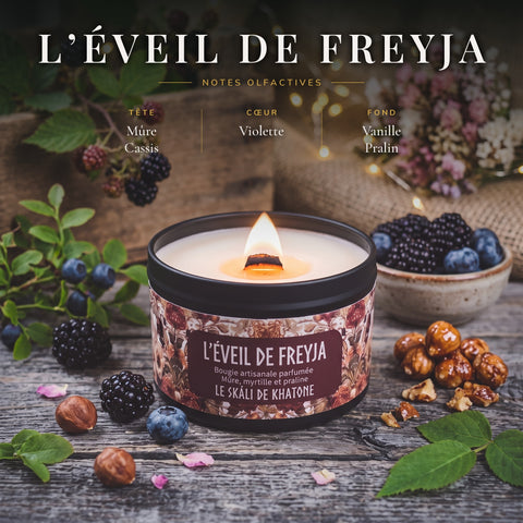 Bougie Parfumée - L'éveil de Freyja