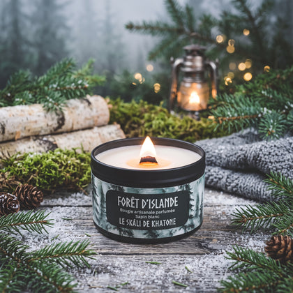 Bougie Parfumée - Forêt d'Islande