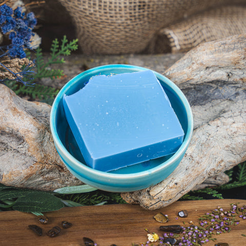 Porte-savons en céramique - Edition Rond Bleu