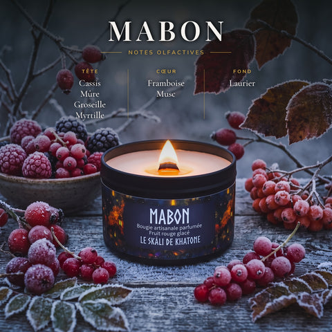 Bougie Parfumée - Mabon