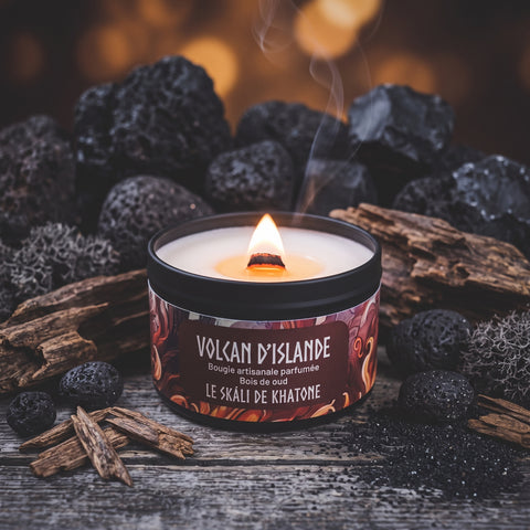 Bougie Parfumée - Volcan d'Islande